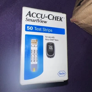 50 strisce reattive ACCU-CHEK Smartview scadenza 11:2025-49.99-- - Foto 1 di 1
