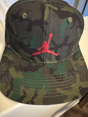 Nike Air Jordan Verde Camuflaje Snapback Gorra Bordada Salto Hombre Sombrero Juvenil 1795-650 Foto 1 de 4