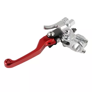 CNC Handlebar Cable Clutch Lever Perch For Honda CRF450R 450X CRF250R 2005-2008 - Picture 1 of 9