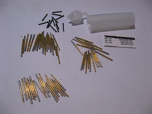 Kit de pasadores de crimpado de conector MIL M39029/56-348 - Cantidad 56 NOS - Imagen 1 de 4