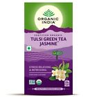Organic India Tulsi Tè Verde Borse Gelsomino 18N Bustine Di Tè