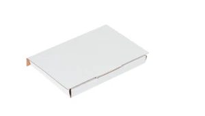 Karton DVD Versandtaschen Wellpappe Schachtel gestanzt Versandkartons klein weiß 50 Stück - Bild 1 von 6