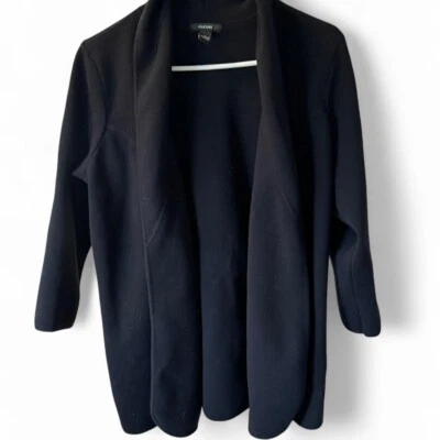 Cárdigan Alfani manga 3/4 frente abierto - negro - grande Foto 1 de 4