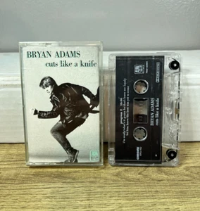 Cuts Like a Knife - Bryan Adams - Cassette Tape - 1983 A&M - CS-3288 - Picture 1 of 3