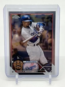 2023 Topps Chrome Baseball Mookie Betts Los Angeles Dodgers #150 LA Dodgers - Picture 1 of 2