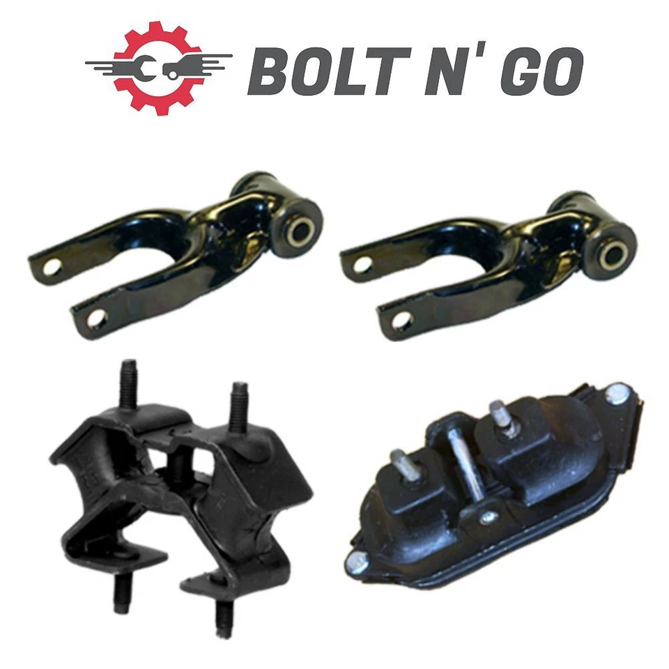 Montaje de motor y transmisión 4 piezas para Chevrolet Venture 97-05 3,4 L 2x2 Foto 1 de 4