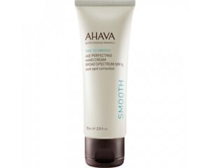 AHAVA  Age Perfecting Hand Cream Broad Spectrum SPF15 75ml Dark Spot Correction