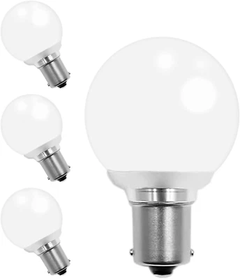 Cheopha 1141 1156 20-99 12V RV Vanity LED Light Bulbs BA15S Single Contact Bayon - Image 1 of 4