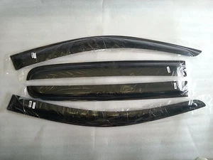 MAZDA BT50 2012 - 2019 Weather Shields Weathershields Window Visors Tinted - Picture 1 of 3
