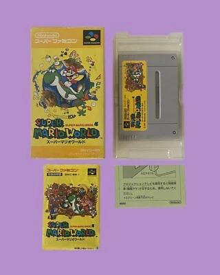 Super Mario World NTSC-J for Nintendo Super Famicom - Image 1 of 2
