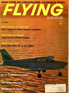 Flying Magazine - July 1961 - New Type of Lightplane - Flexible Wing - Picture 1 of 3