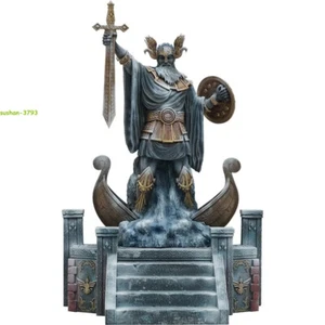Saint Seiya Odin Base Resin Statue Figure Nordic Scene Base Platform Ornaments - Picture 1 of 22