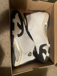 1998 Original Air Jordan XIV OG Black Toe DS Sz.10.5 w/ Eastbay brown box - Picture 1 of 13