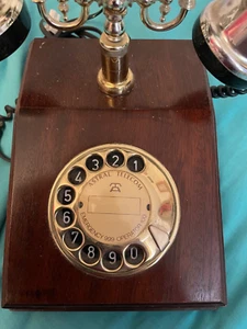 Retro Astral Telecom Wooden Telephone - Picture 1 of 2