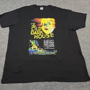 Camiseta Colección B&C 4XL The Old Dark House Vintage Estilo Póster 100% Algodón  - Imagen 1 de 9