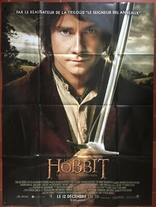 Affiche LE HOBBIT : UN VOYAGE INATTENDU Peter Jackson MARTIN FREEMAN 120x160cm - Photo 1/1