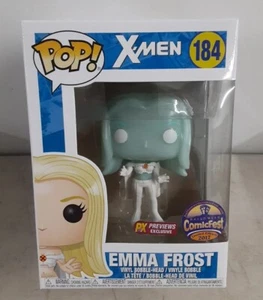Funko POP! X-Men #184 Emma Frost PX Previsiones Exclusivas Halloween ComicFest 2017 - Imagen 1 de 6