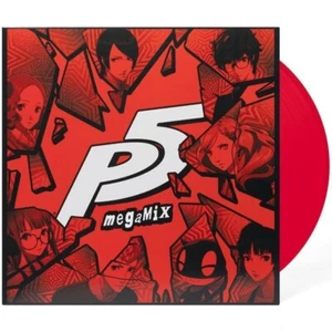 Persona 5 Megamix Vinyl Record Soundtrack LP Red VGM OST P5 Atlus Drew Wise - Imagen 1 de 5