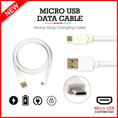 B2G1 Free Micro USB Charger Cable Cord for Android Phone Alcatel 1SE /3X (2020) - Image 1 of 4