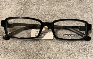 Skechers SE1565-1 BLK Kylie Kids Brown Eyeglass New Frames 47-16-130-Retail $54 - Picture 1 of 4