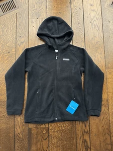 Columbia Youth Benton II Hoodie Jacket Black NWT Size Large - Picture 1 of 9