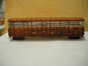 Armstrong: LUNX: 4100: Thrall Door 50’ boxcar: Weathered (Actual Shipping) - Foto 1 di 10