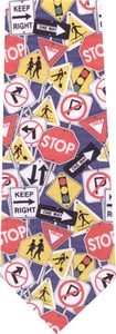 SEÑALES DE TRÁFICO CORBATA NOVEDAD NUEVA - Imagen 1 de 1