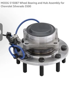 Conjunto de cojinete de rueda y buje Moog 515087 - Imagen 1 de 1