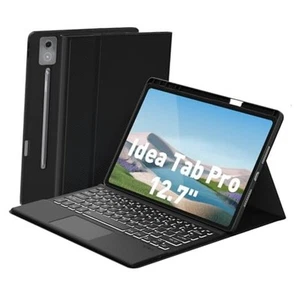 Keyboard Case Touch for Lenovo Idea Tab Pro 12.7" 2025, Bluetooth Keyboard - Picture 1 of 8