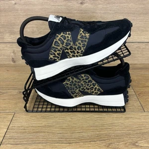 New Balance 327 Shoes Women’s Size UK 6 Leopard Print Trainers Gym Running - Picture 1 of 13