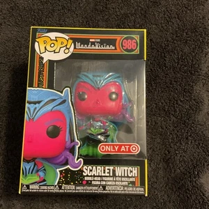 Funko Pop! Vinilo: Marvel - Bruja Escarlata (Luz Negra) - Edición Especial #986 - Imagen 1 de 4
