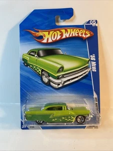 2010 HOT WHEELS HOT AUKTION Mercury, Green Custom 1956 MERC - Bild 1 von 6