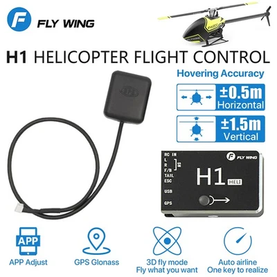 FLY Wing H1 RC GPS Hubschrauber Flug 6CH Flybarless Gyro System für FW450 FW450L - Bild 1 von 4