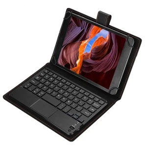 7/8 Zoll 75-Stunden-Arbeits-BT-Touchpad-Tastatur Mit Schutzhülle Für Androi KUI - Bild 1 von 8
