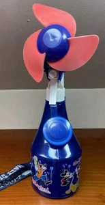 Walt Disney World Disney Parks Spray Bottle Misting Fan Lanyard Working - Picture 1 of 9