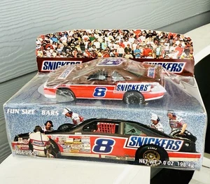 1992 Snickers 1/43 Dick Trickle #8 Fun Size Bars Unopened Box 4” Diecast Car Toy - Picture 1 of 8