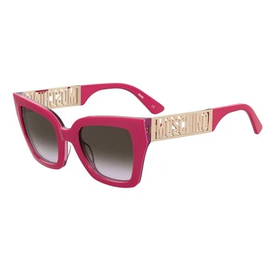 Moschino MOS161/S 0MU1 QR Fuchsia/Gold/Brown Violet Doubleshade Gradient 53-2... - Image 1 of 2