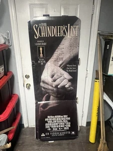 Schindler's List Full Size Cardboard Cutout Movie Poster Not For Resale Liam - Picture 1 of 10