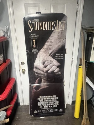 Schindler's List Full Size Cardboard Cutout Movie Poster Not For Resale Liam - Image 1 of 4