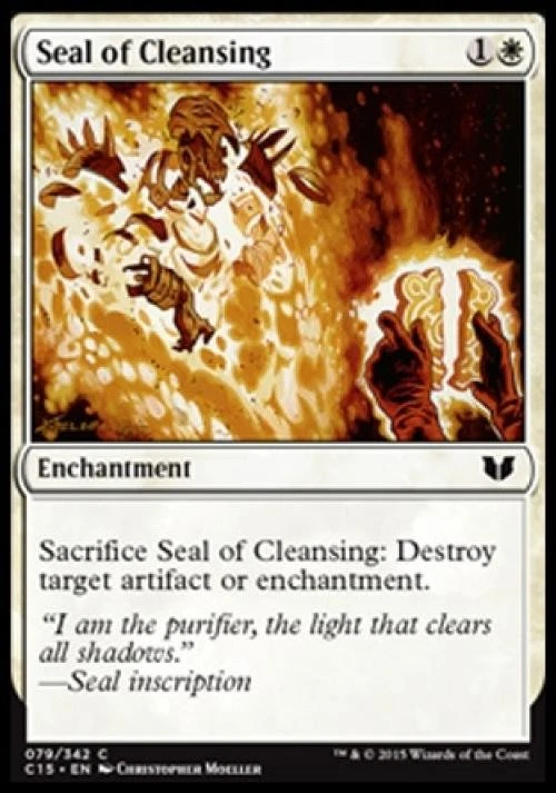 Seal of Cleansing - Light Play MTG Commander 2015 - Image 1 of 1