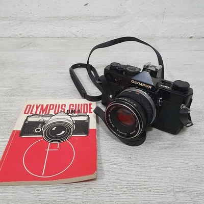 OLYMPUS OM-1 35mm Film Camera F.ZUIKO AUTO-S 50mm f/1.8 - G1 - Image 1 of 4