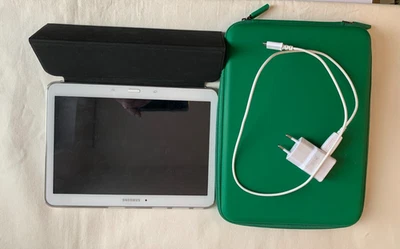 Samsung Galaxy 4 10.1 SM T535 White Android SSD 1,5 GB Tablet - 16 GB - wie neu - Bild 1 von 4