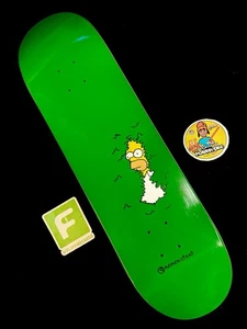 RARE Bushman Homer Simpson Nonexistent Hand Screen Skateboard Deck The Simpsons - Picture 1 of 9