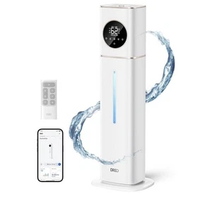 NEW Smart Ultrasonic Cool Mist Humidifier for Home/Large Room Remote+APP Control - Picture 1 of 8