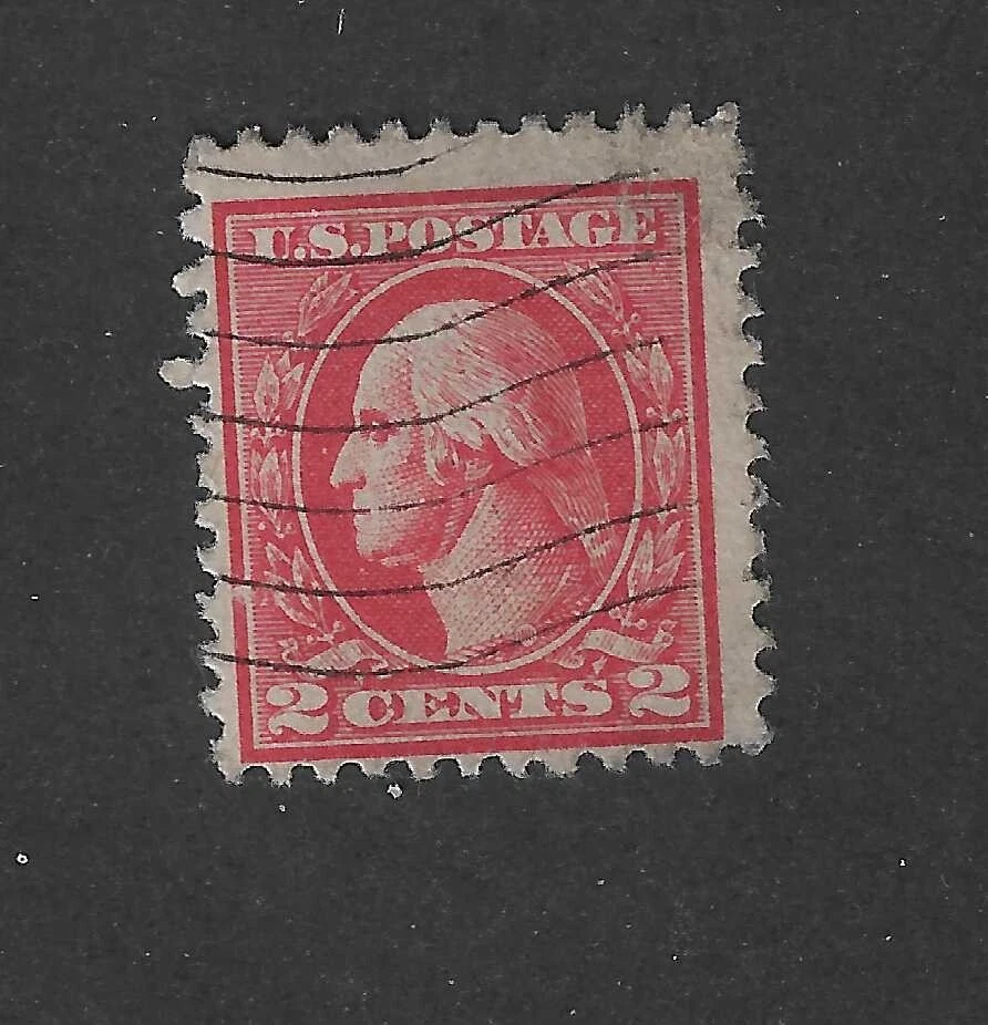 Scott # 500, 2 cents deep rose type 1a, 1917, F-VF, value= $180 - Image 1 of 1