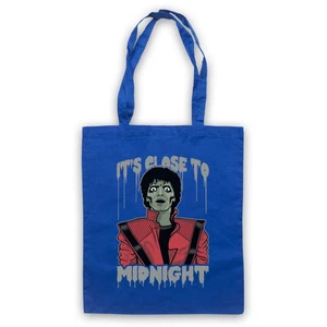 Zombie Thriller 80s Pop Halloween Spooky Pop King Cotton Tote Bag Shopper Cols - Picture 1 of 11