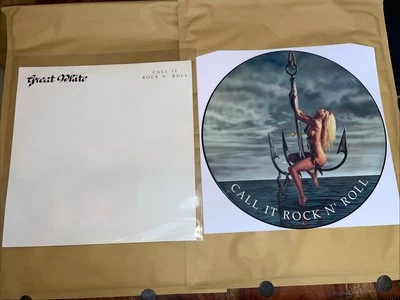 Great White - Call It Rock N’ Roll - 12” 1991 VGC+/Vgc+ Picture Disc - Image 1 of 4
