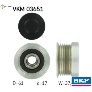 ALTERNATOR FREEWHEEL CLUTCH VKM 03651 FOR VOLVO S80/I XC90/SUV S60 S70 C70 2.4L - Picture 1 of 9