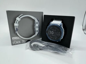 Montre GPS multisport solaire saphir 51 mm neuve boîte ouverte - Garmin Fenix 7X - Photo 1 sur 1