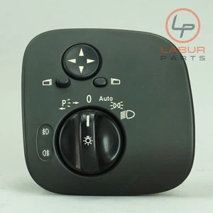W209 01-09 Mercedes C CLK Class Headlight & Mirror Control Switch Black B1393 - Picture 1 of 12